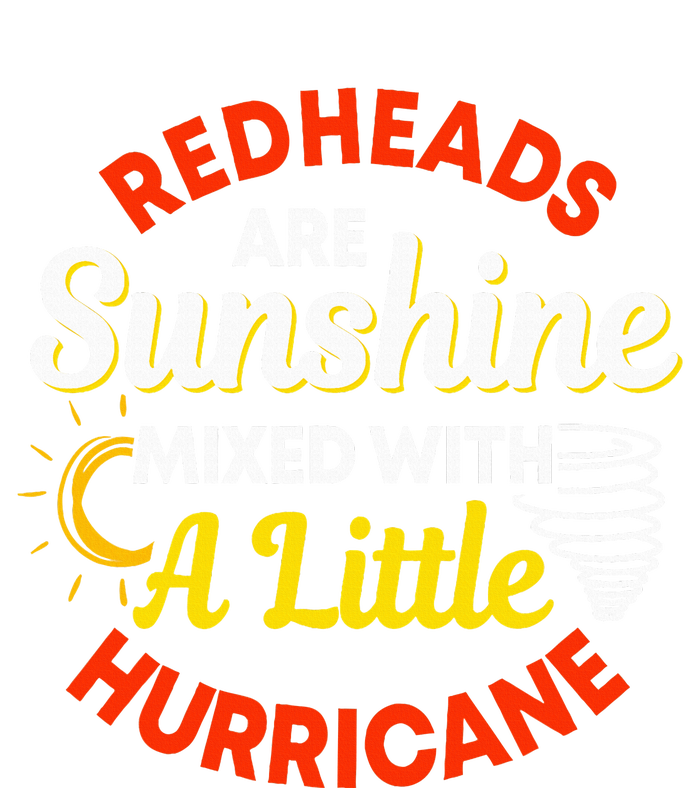 Redheads Are Sunshine Mixed With A Little Hurricane Red Hair Dry Zone Grid Polo