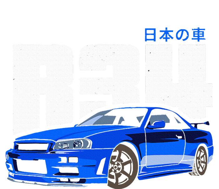 Retro Skyline R34 Jdm 90s Aesthetic T-Shirt