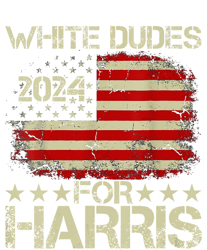 Kamala Harris 2024 White Dudes For Harris 2024 T-Shirt