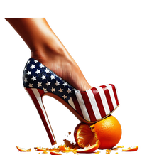 High Heels Squash Oranges; Kamala Harris Election Sweatshirt