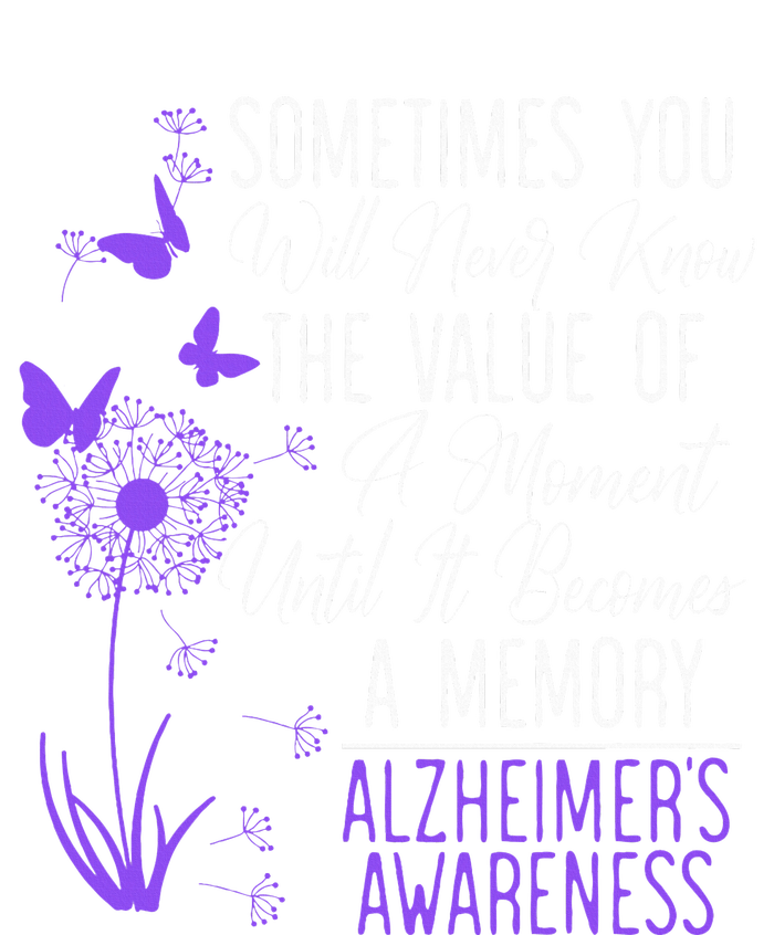 AlzheimerS Disease Awareness Dementia I Wear Purple T-Shirt