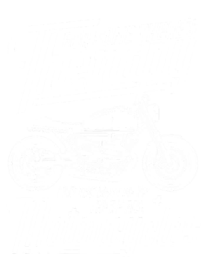 Funny Motorcycle Rider Therapy Cooling Performance Crew T-Shirt