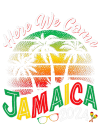 Here We Come Jamaica 2024 Trip Family Summer Vacation 7-Panel Snapback Hat