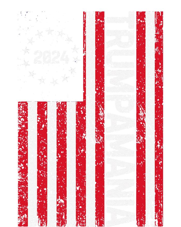 Trump 2024 Election Vintage Us Flag Vote Trumpamania Patriot T-Shirt