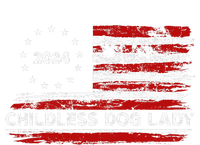 Childless Dog Lady Us Flag Vintage 2024 Yupoong Adult 5-Panel Trucker Hat