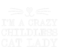 IM A Crazy Childless Cat Lady Funny 2024 T-Shirt