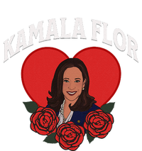 Kamala Flor Latinas Con Harris Democrats Support Kamala T-Shirt