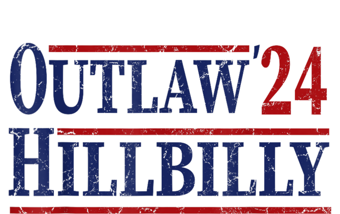 Trump Vance 2024 Outlaw Hillbilly Us Flag Vintage T-Shirt