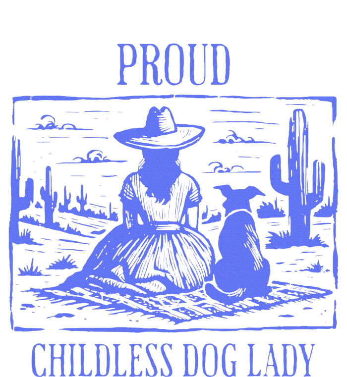 Proud Childless Dog Lady Tall Sweatshirt