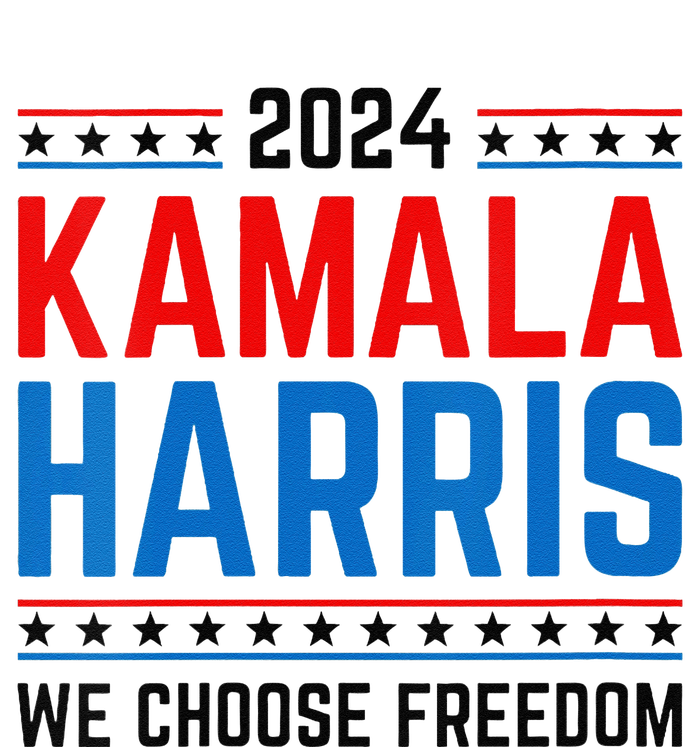 Kamala Harris 2024 We Choose Freedom Election Vote Democrat T-Shirt