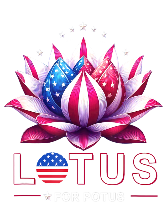 Lotus For Potus Kamala Harris 2024 President Trend Election Long Sleeve Shirt