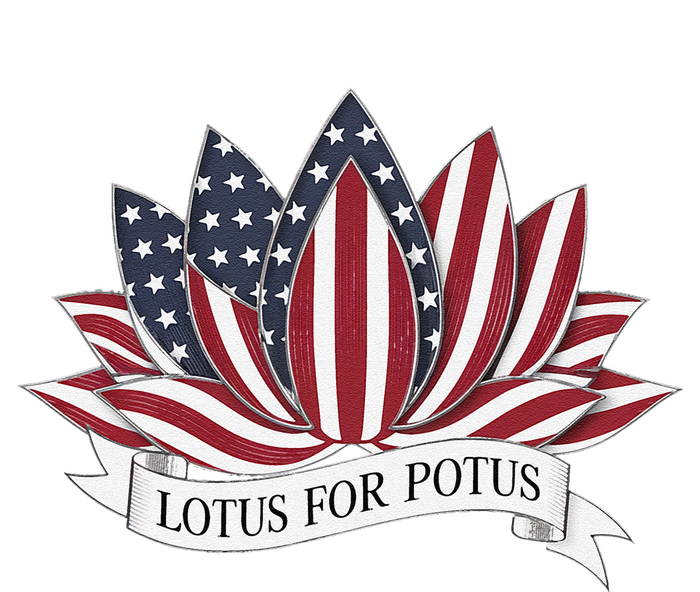 Lotus For Potus Kamala Harris 2024 President T-Shirt