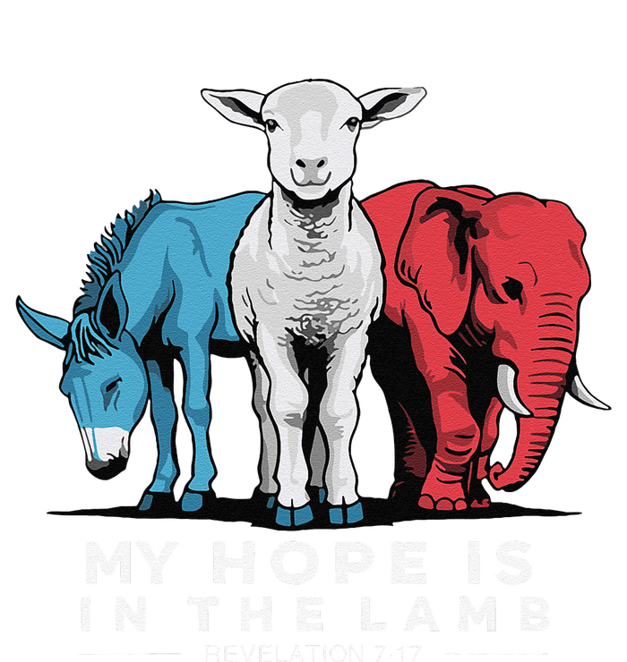 My Hope Is In The Lamb Christian God Jesus Cooling Performance Long Sleeve Crew