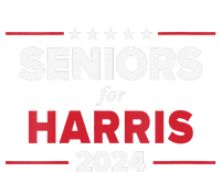 Seniors For Harris 2024 Kamala Harris For President T-Shirt