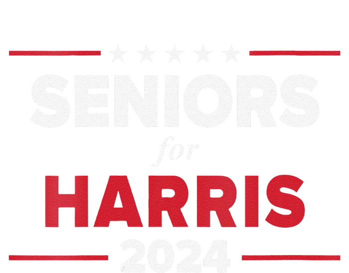 Seniors For Harris 2024 Kamala Harris For President T-Shirt