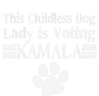 This Childless Dog Lady Is Voting Kamala Dog Lovers T-Shirt