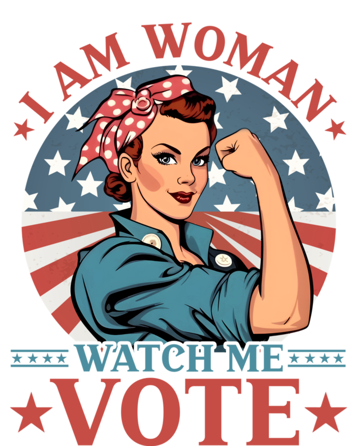 I Am Woman Watch Me Vote T-Shirt