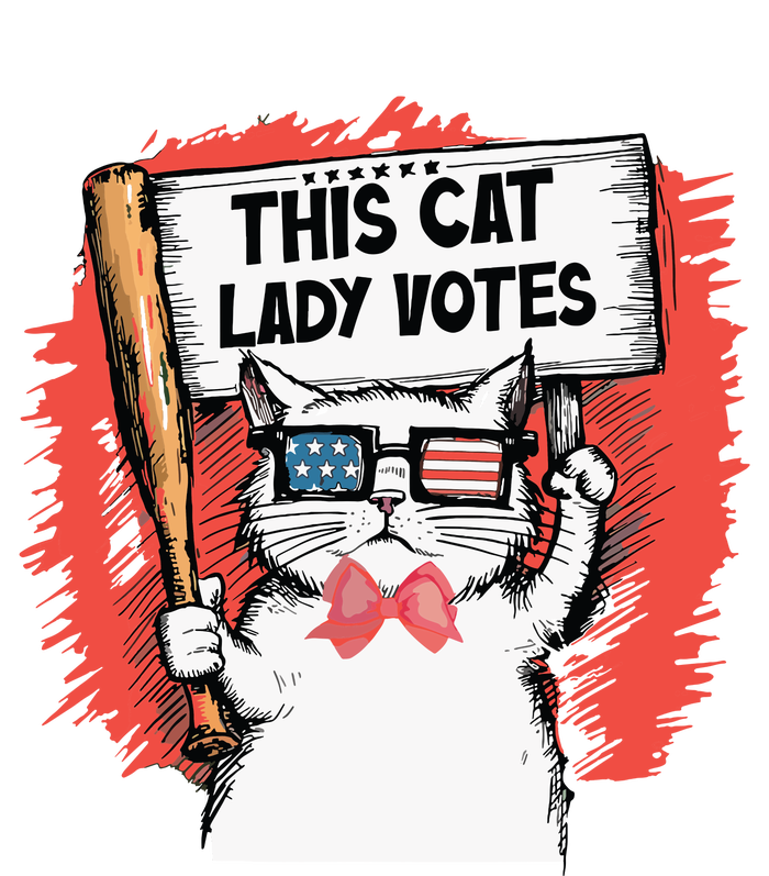 This Cat Lady Votes Cute Cat T-Shirt