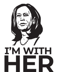 Im With Her 2024 Vote President Kamala Harris Election Meme T-Shirt