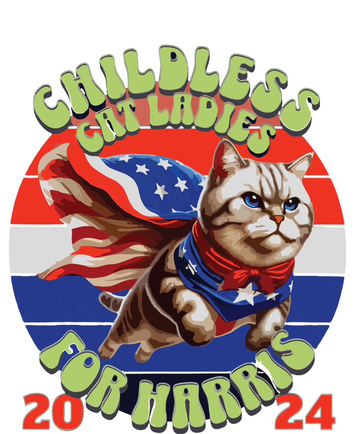 Childless Cat Ladies For Harris 2024 Magnet