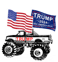 Trump Monster Truck Rally Trump Flag Trump 2024 Gift T-Shirt