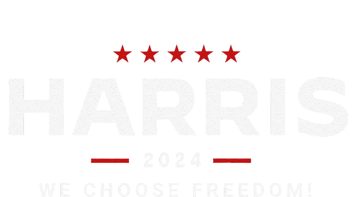 We Choose Freedom Vote Kamala Harris For President 2024 Gift Tote Bag