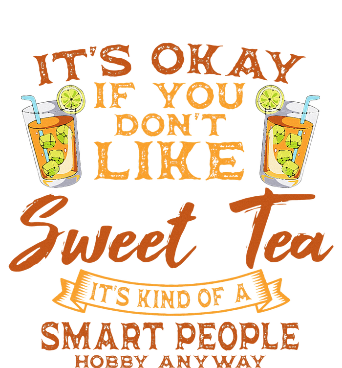 Sweet Tea Lover Sugar Iced Refreshment Smart People Hobby Cooling Performance Long Sleeve Crew