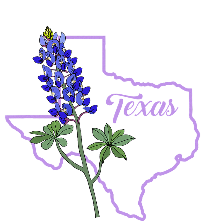 Texas Bluebonnet Flower T-Shirt