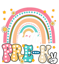 Groovy Rainbow Hello Pre K First Day Teacher T-Shirt