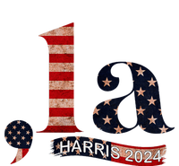 Comma La Kamala Harris For President 2024 USA-Made Doggie Bandana