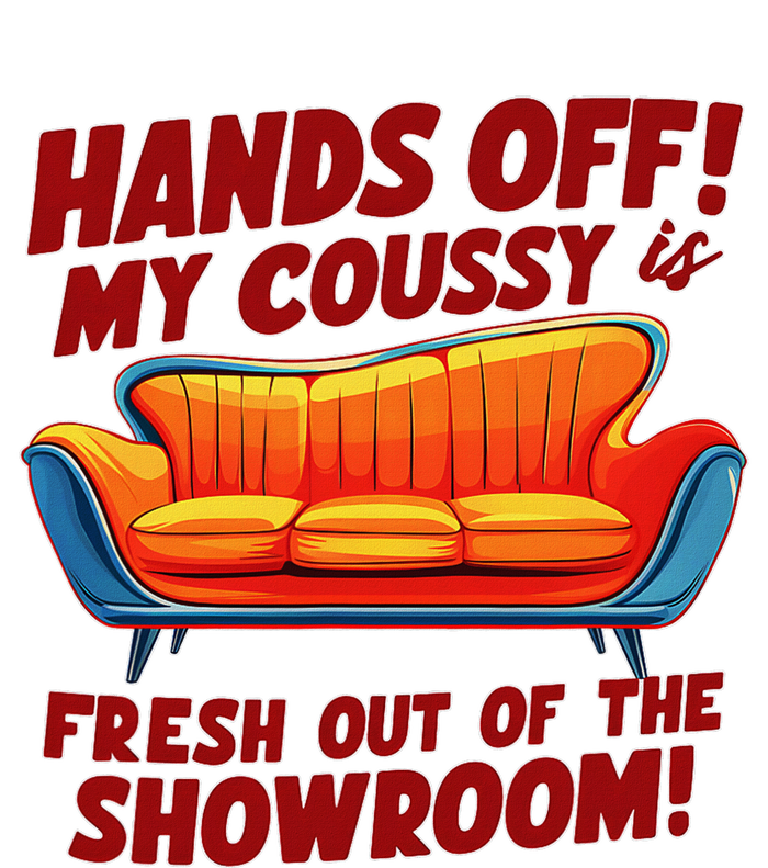 Hands Off My Coussy Is Off The Showroom! Meme Funny Doggie Tank