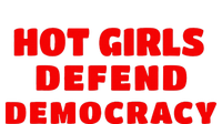 Hot Defend Democracy Baby Bodysuit