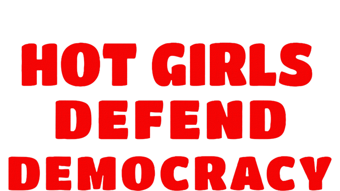 Hot Defend Democracy Baby Bodysuit