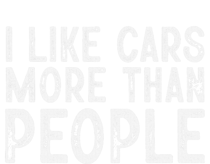 I Like Cars More Than People Funny Car Lover Kids Hoodie