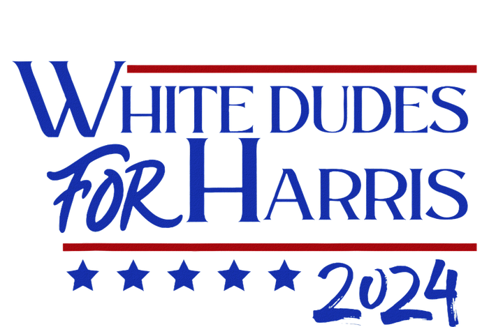 White Dudes For Kamala Harris 2024 T-Shirt