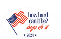 How Hard Can It Be Do It Sticker Grommeted Golf Towel