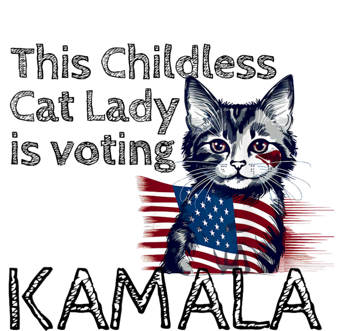 Kamala Harris This Crazy Cat Lady Is Voting Kamala T-Shirt