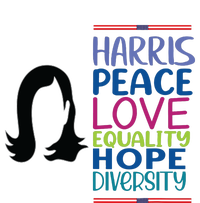 Harris Peace Love Equality Hope Diversity T-Shirt