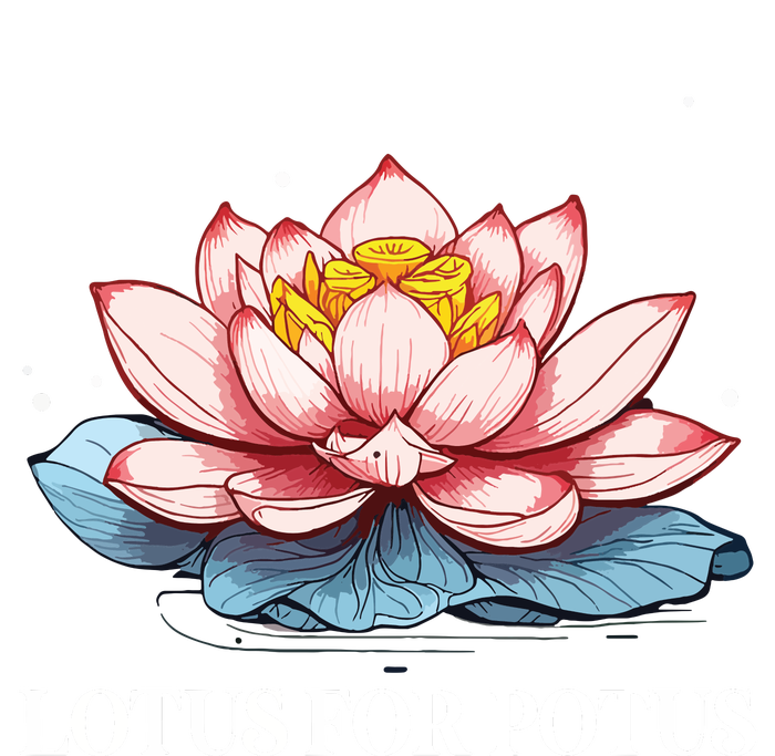 Lotus For Potus Kamala Harris President Campaign 2024 Magnet