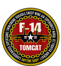 F 14 Tomcat Fighter Jet Military Aircraft Design Women's Racerback Cropped Tank