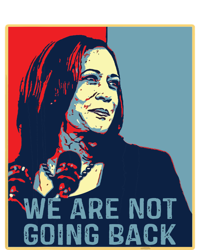 Were Not Going Back Kamala Harris For President 2024 USA-Made Doggie Bandana