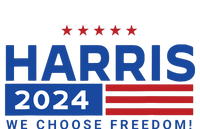 We Choose Freedom Vote Kamala Harris For President 2024 T-Shirt