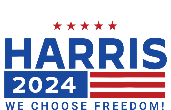 We Choose Freedom Vote Kamala Harris For President 2024 T-Shirt