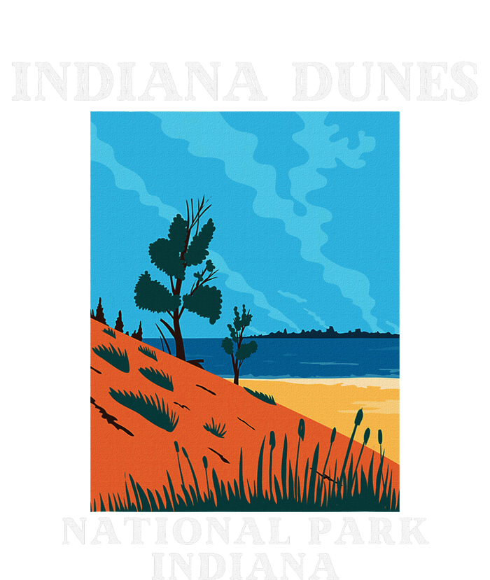 Indiana Dunes National Park Indiana Lake Michigan Tall Hoodie