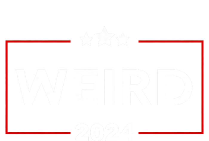 Trump Is Weird 2024 Funny Trump Election Sustainable Knit Beanie