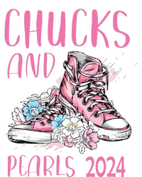 Chucks And Pearls 2024 Cute Women Gifts T-Shirt