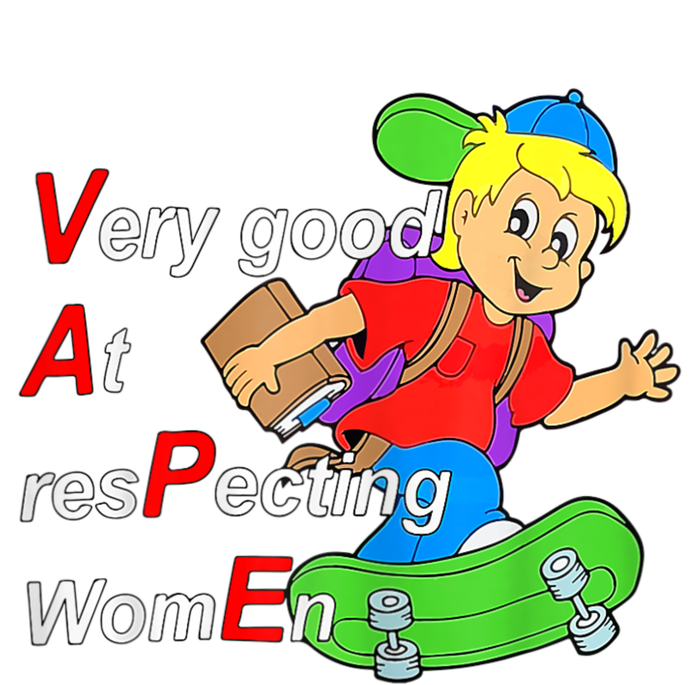 Very Good At Respecting Women Skate Board Vape Meme Sustainable Beanie