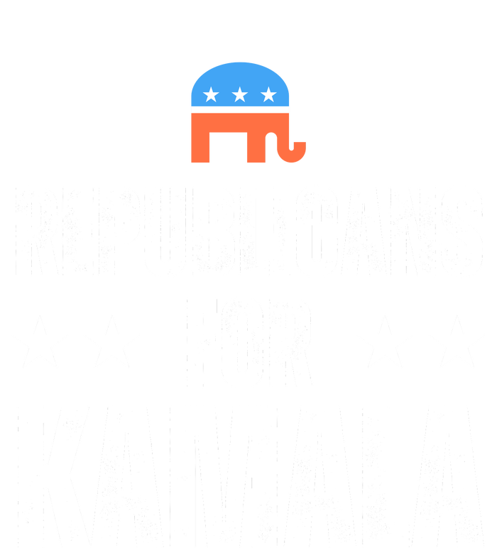 Republicans For Kamala Harris Cropped Pullover Crew