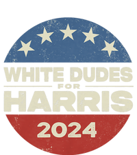 Kamala Harris Lovers 2024 White Dudes For Harris Kamala 2024 V-Neck T-Shirt