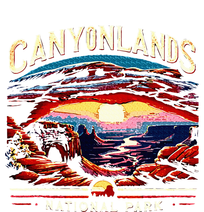 Canyonlands National Park Sunset Landscape Graphic PosiCharge Competitor Tank